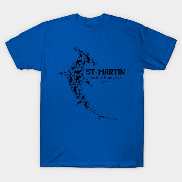 Saint Martin, French Caribbean Islands T-Shirt by jcombs